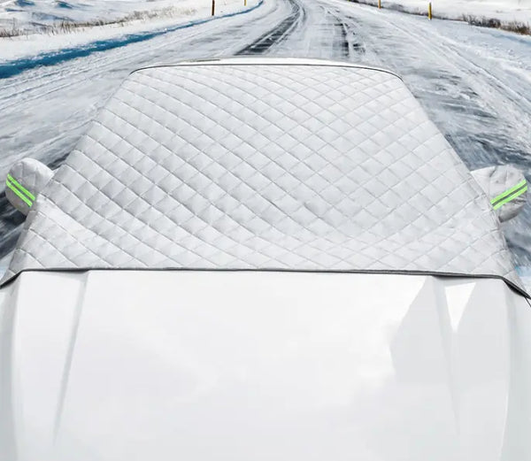 🚗 Magnetic Windshield Cover – All-Season Sun, Snow & Frost Protector for Cars, SUVs & Trucks