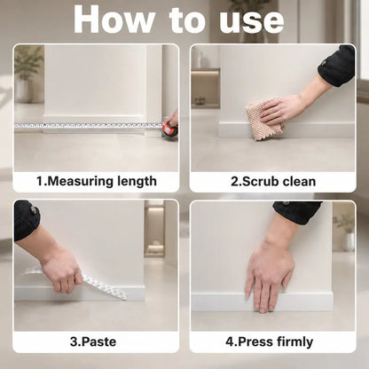 Self-Adhesive Door & Window Seal Strip – Block Drafts, Dust & Noise