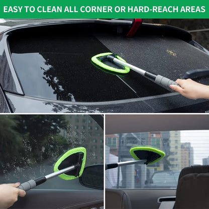 1 Windshield Cleaning Tool+ 3 Replacement Pads