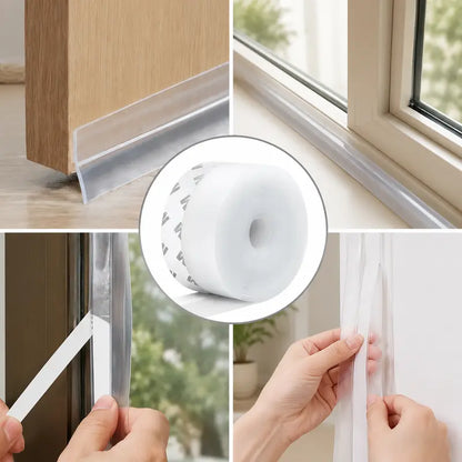 Self-Adhesive Door & Window Seal Strip – Block Drafts, Dust & Noise