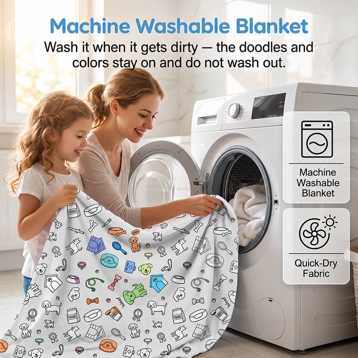 🎨✨Creative Cozy Coloring Blanket Kit – DIY Art & Relaxation Activity